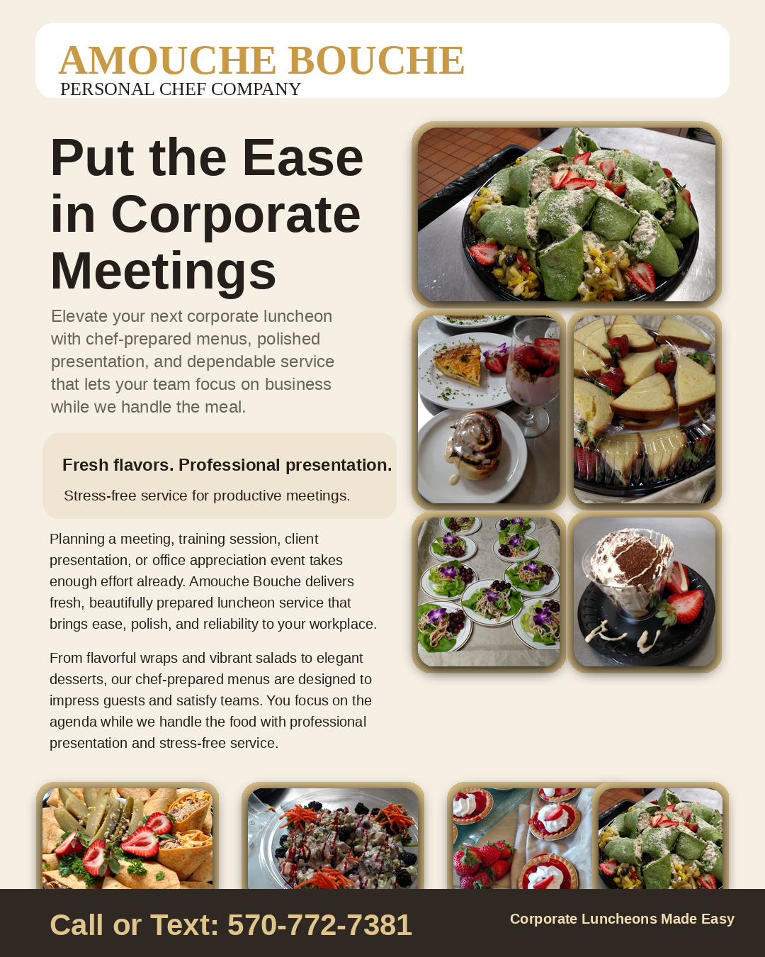 Professional credential and brand material